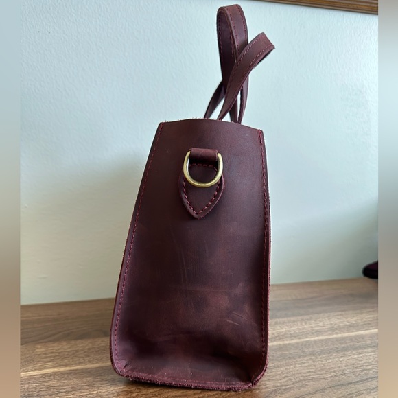 Portland Leather Goods Merlot Lola - Picture 2 of 5